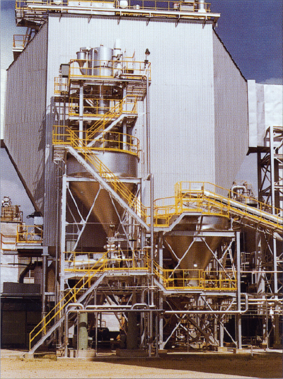 Ash handling system of private power generation equipment